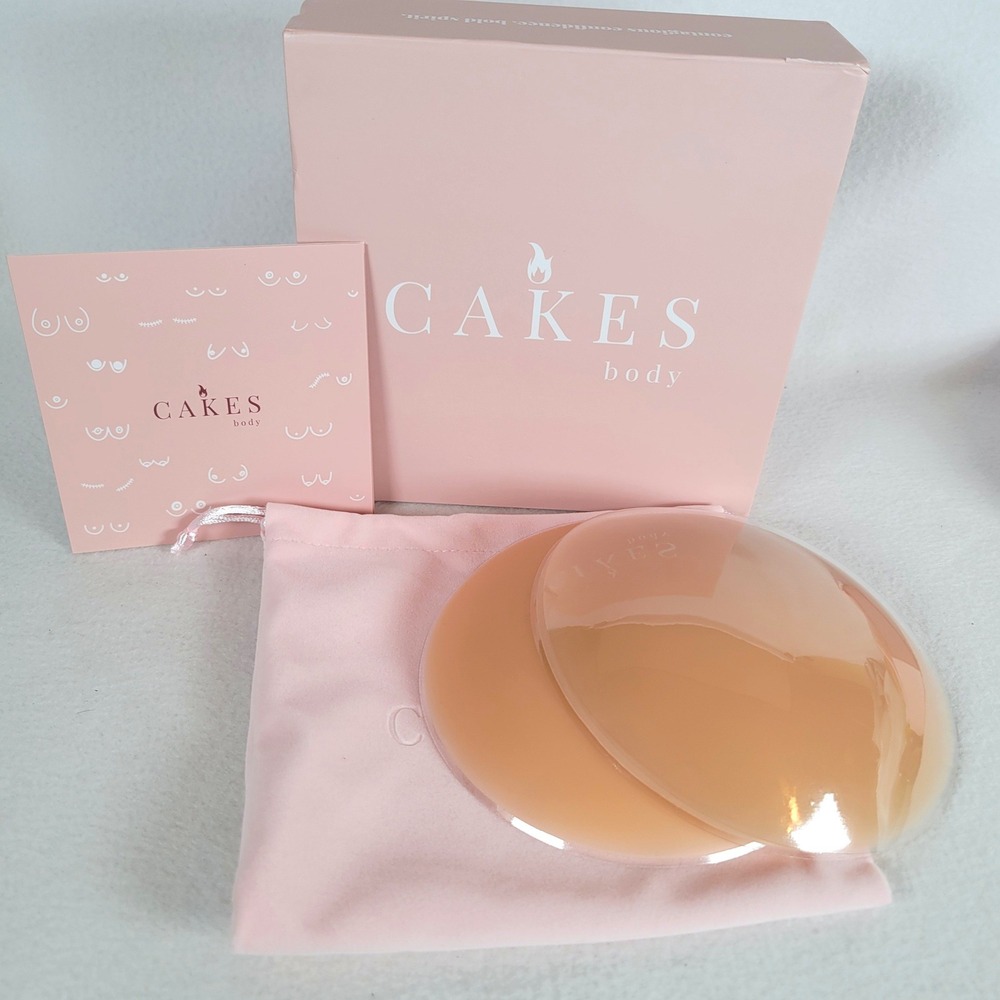 Cakes Body Womens Nipple Shield Cakes Non-Adhesive Honey Size Plus Honey